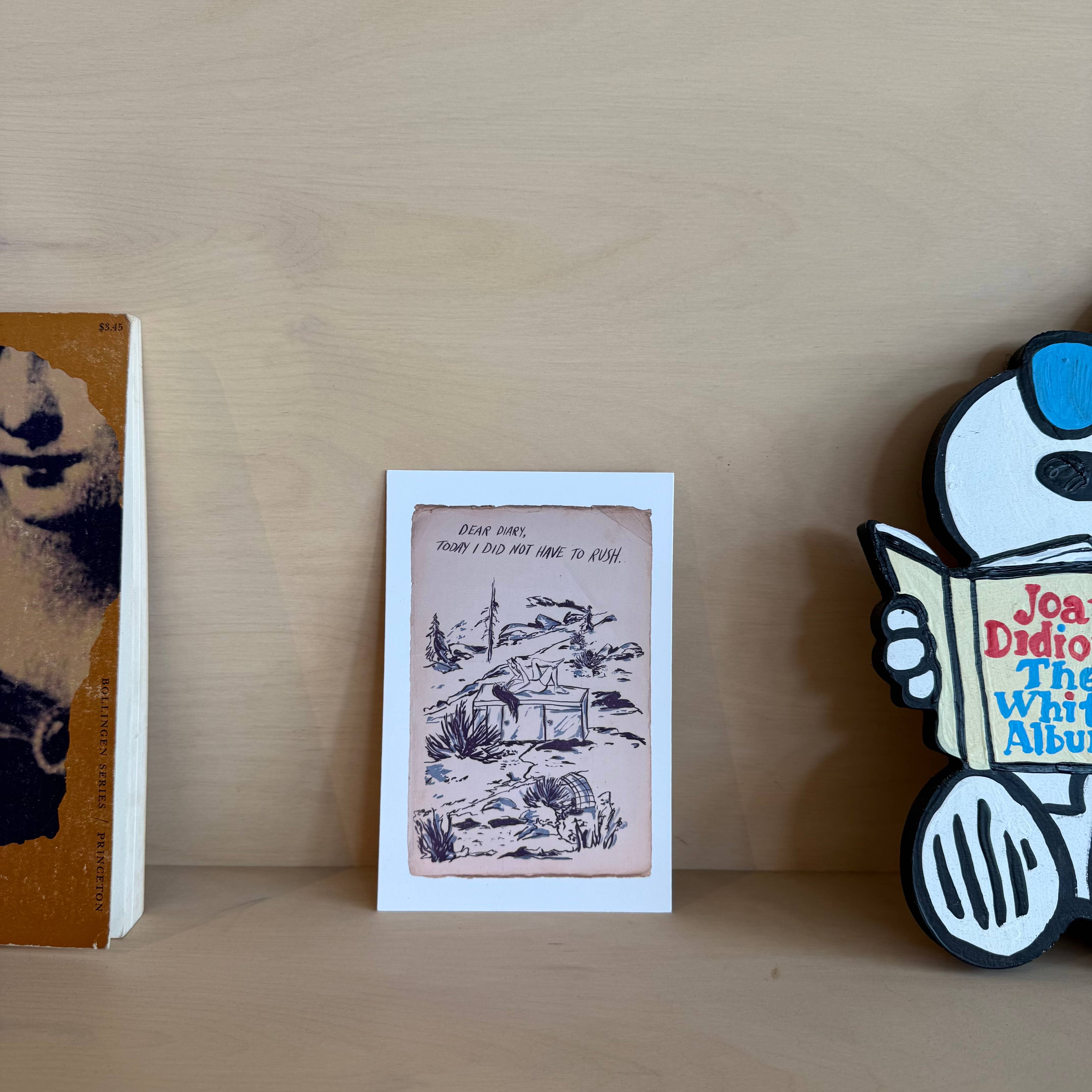 Lordcowboy - Wholesale Postcard - Dear Diary, Today I Did Not Have To Rush Postcards3