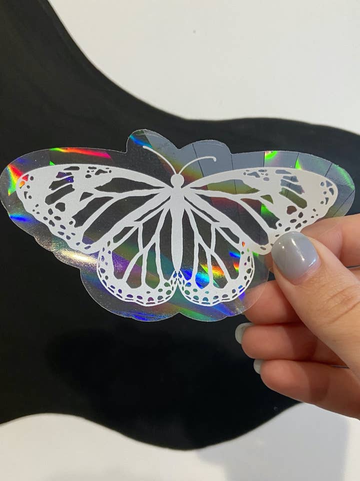 Rainbow Maker met vlindersluiting, zonnevanger met raamsluiting voor wholesale door Alex Daley Designs