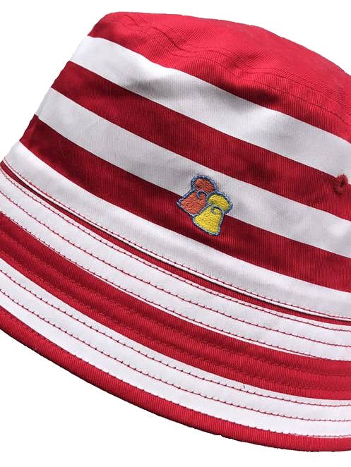 Kids Candy Cane! Bucket Hat for wholesale by Big Bobble Hats