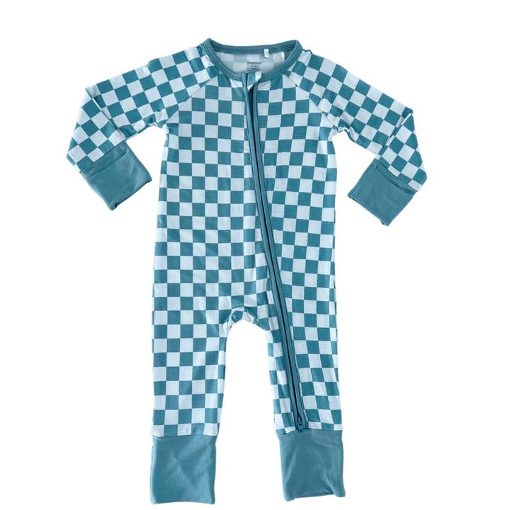 Krikand Ternet Lynlås Romper for engroshandel hos In My Jammers