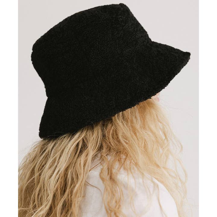 Gigi Pip - Wholesale Bucket Hat - Women's - Jackson Sherpa Bucket Hat9