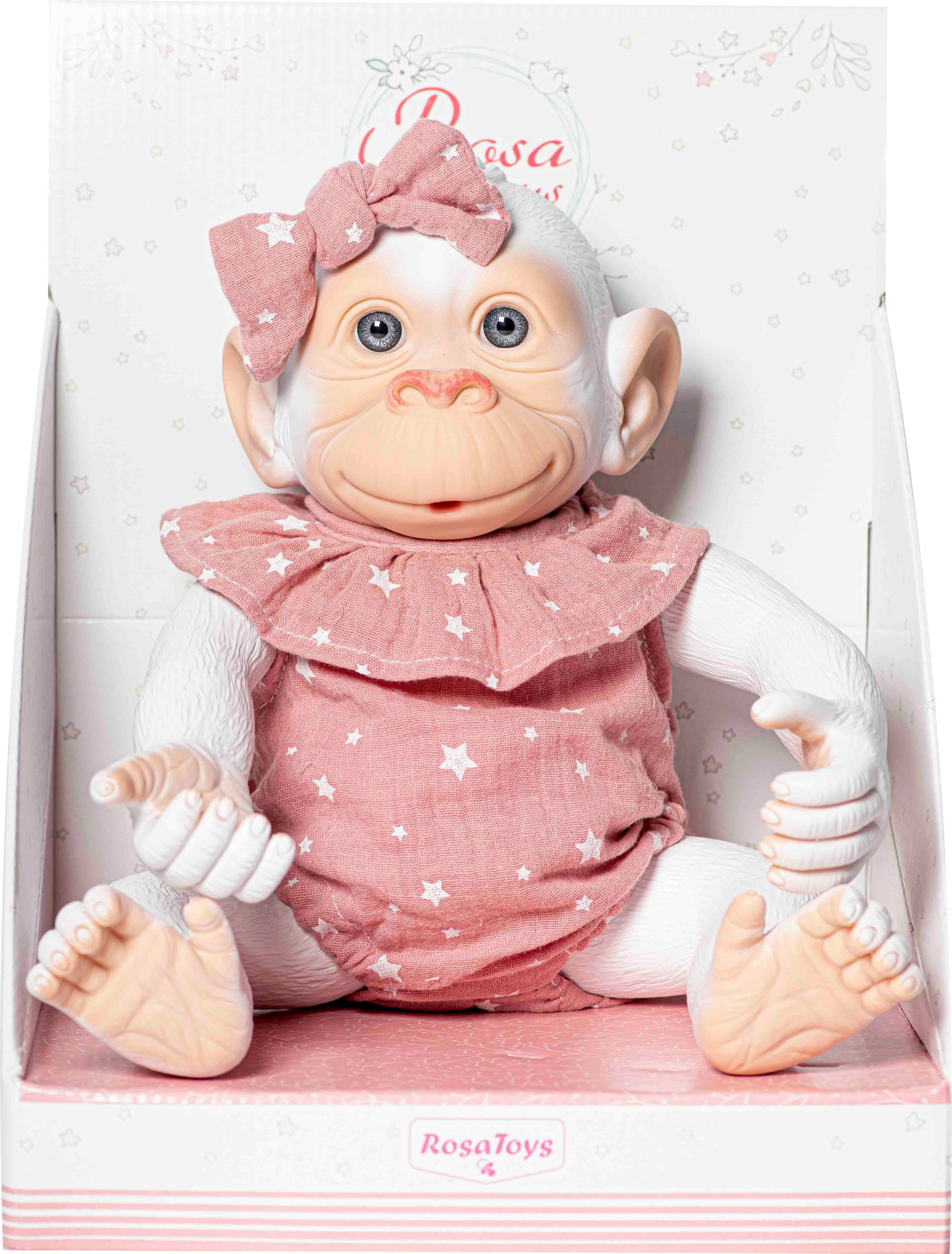 MUÑECAS ROSATOYS, S.L. - Wholesale Doll - Kids - Reborn Copito Jumpsuit With Stars Dress3