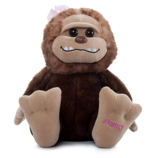 Peluche Bigfoot Fille Wild Onez 10" (25 cm) pour la vente par The Petting Zoo