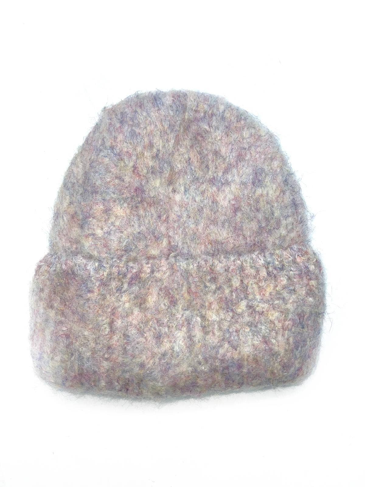 LINETA - Wholesale Beanie - Women's - BX-27 Speckled plain bonnet with lining0