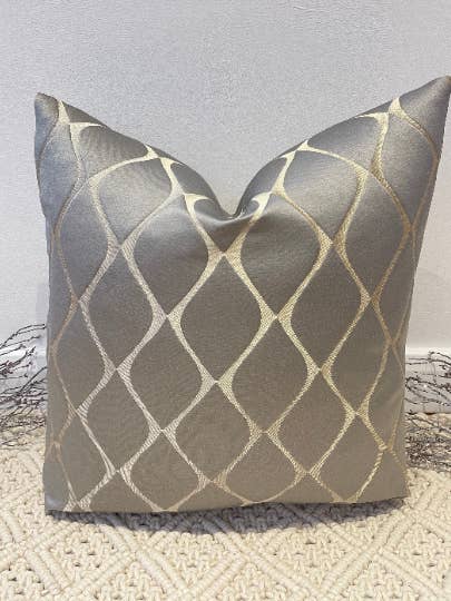 The Grey Gold Inis for wholesale by The Couture Cushion