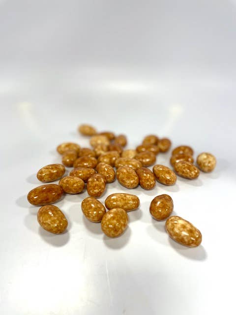 BULK White Chocolate Tiramisu Almonds 11lbs for wholesale by Chocolate Creations USA