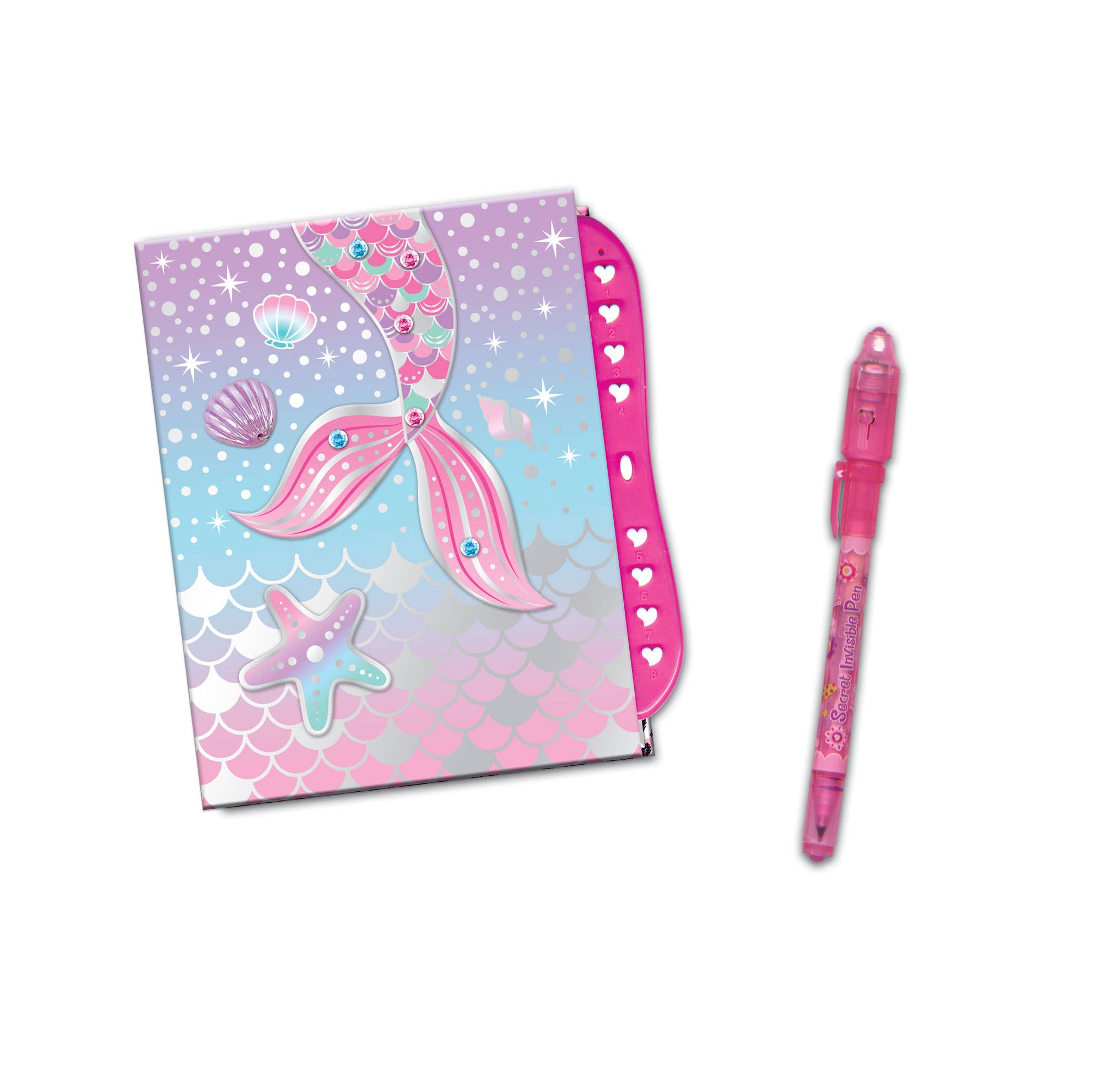 Hot Focus, Inc. - Wholesale Stationery/Notecard Set - Secret Message, Mermaid Vibes1
