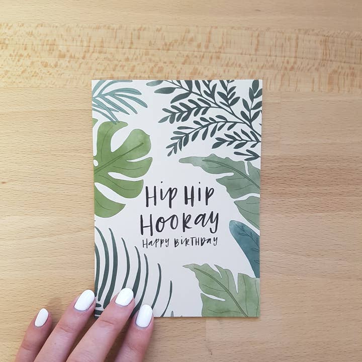 In the Daylight - Wholesale Birthday card - Birthday Ferns Greeting Card4