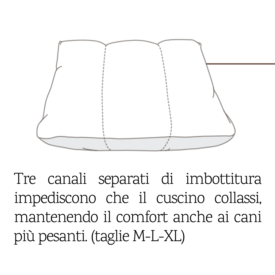 Earthbound Italia - Wholesale Pet Bed - Dog - Grey Pillow with Bone3