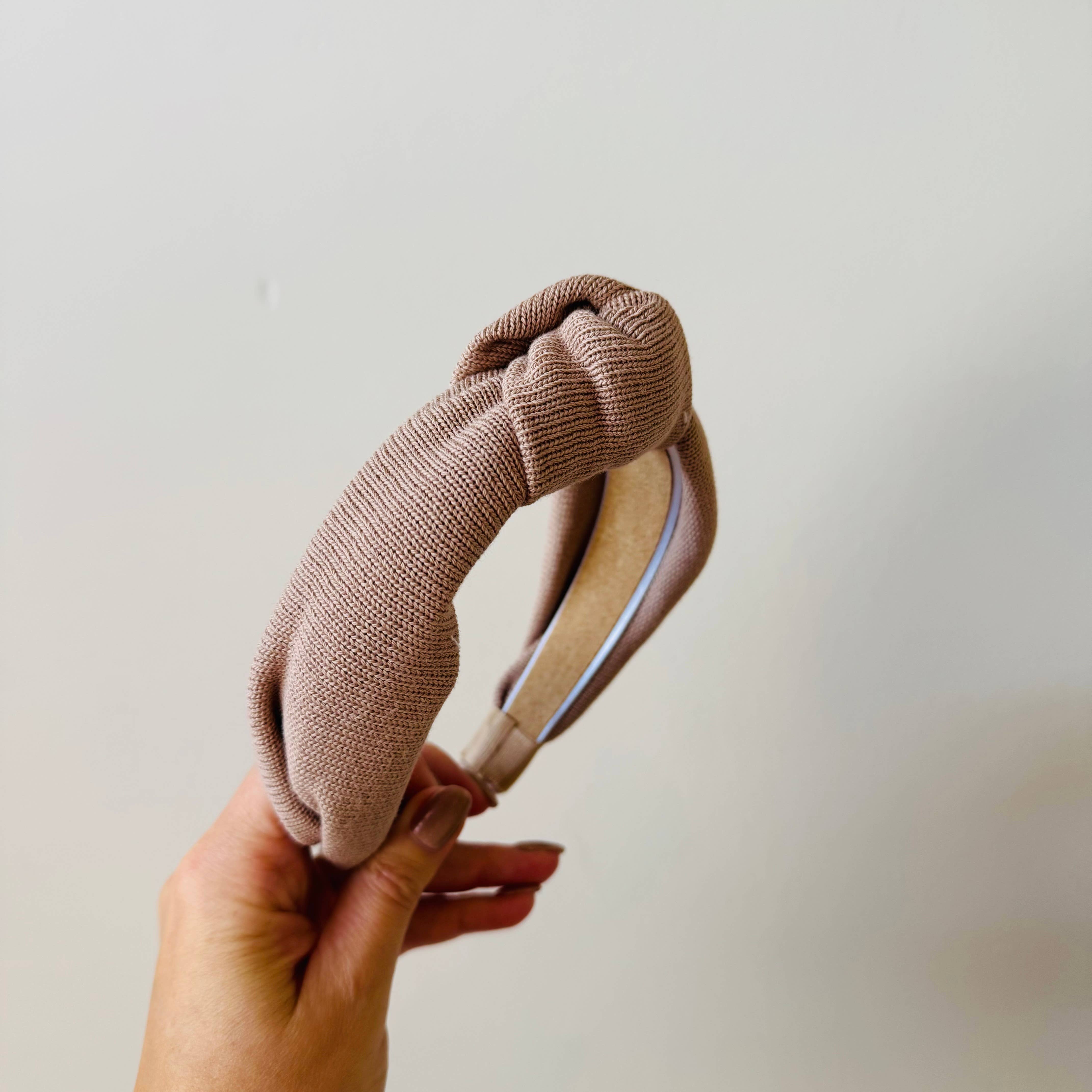 Bibi Kidz - Wholesale Fashion Headband - Kids - Button Headband Knit Cotton multiple variants1