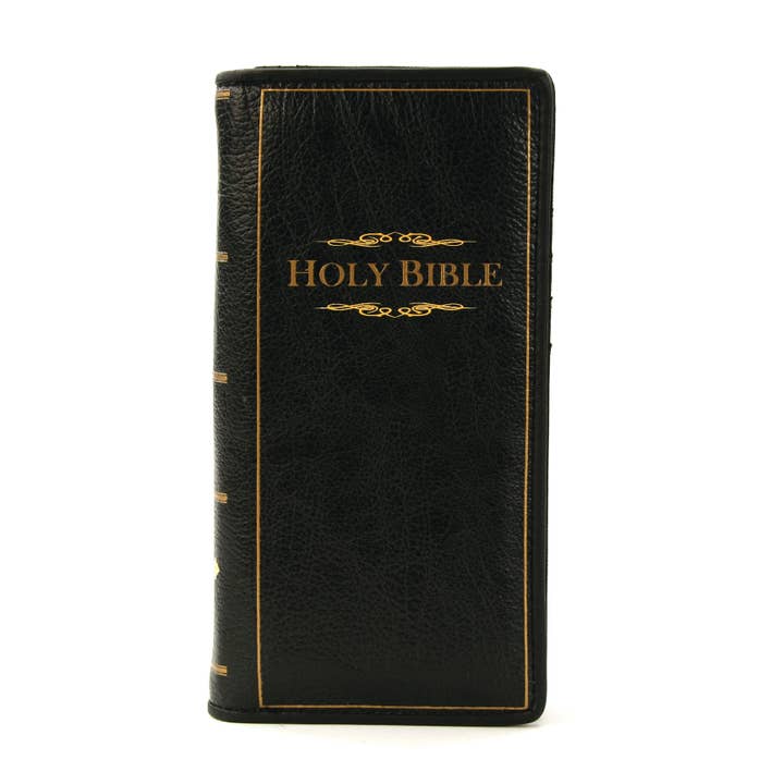 COMECO INC - Wholesale Wallet - Women's - Holy Bible Wallet in Vinyl Material1