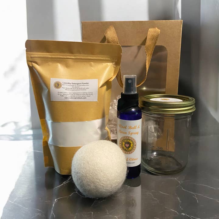 Laundry Detergent Powder - Lemon for wholesale by Nature's Love Product