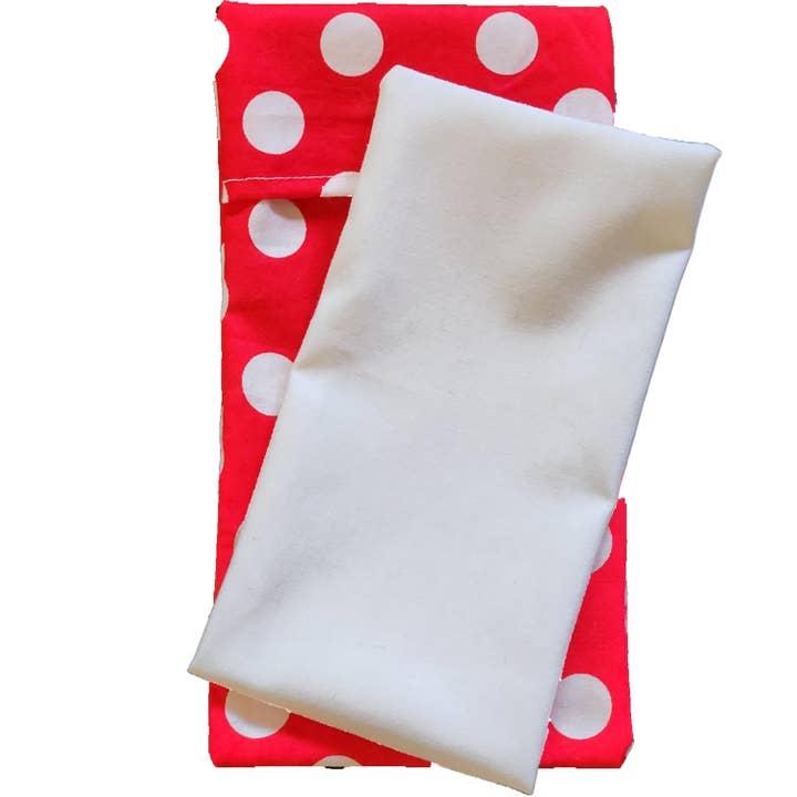 Eye Pillow, Lavender, Rose, Sandalwood, Weighted, Organic for wholesale by Eco-Beauty Naturals