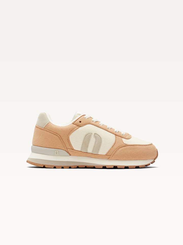 Aline Lave Sneakers - Nude Hvid for engroshandel hos Odaje Sneakers