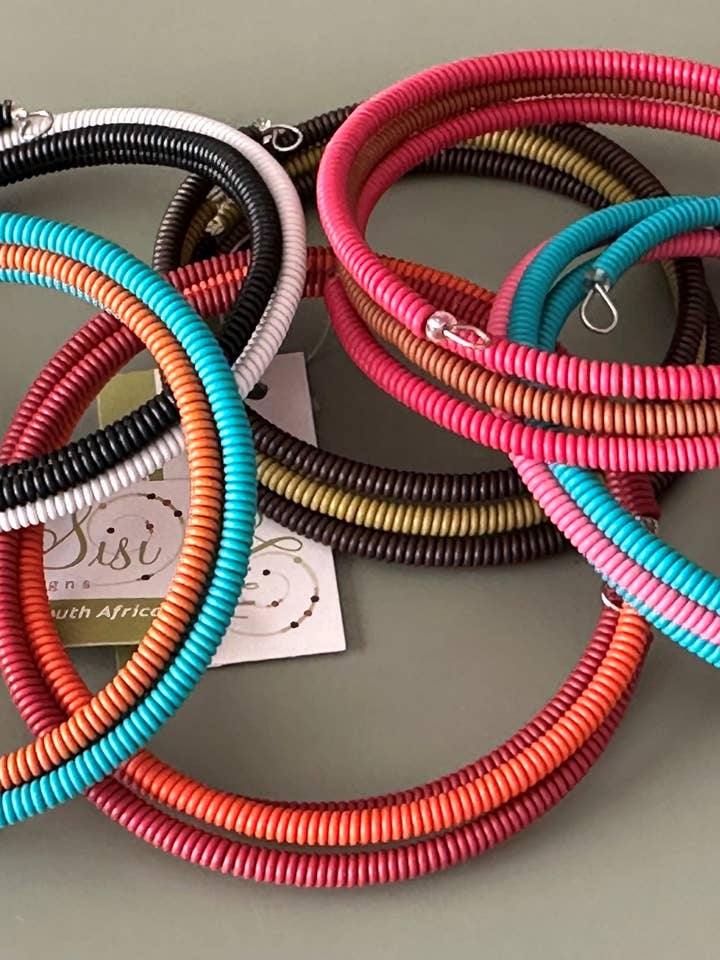 Color block bracelet Small-REDUCED 50% for wholesale by Bridge for Africa