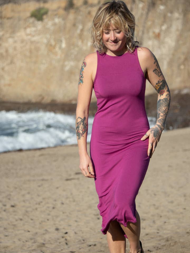 Simple Tank Dress for wholesale by Zig Zag Asian Collection