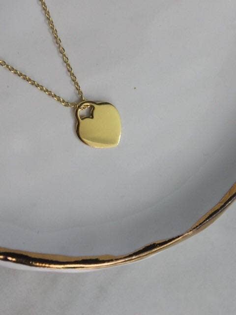 Heart of Gold Necklace for wholesale by BELLA BUDDHA BEADS