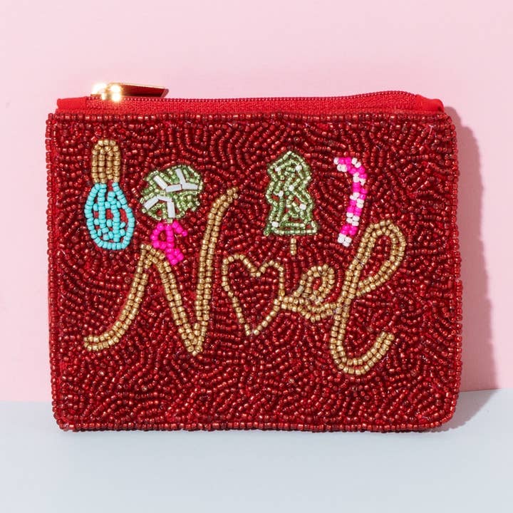 Kerstmis Noel Kralen Portemonnee voor wholesale door Anarchy Street