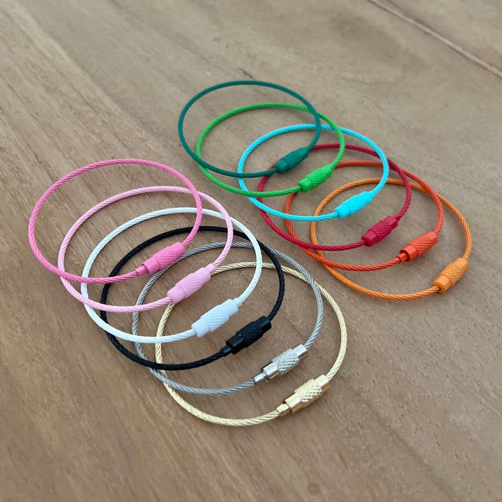 Palmy Pineapple - Wholesale Keychain - Unisex - Stainless Steel Wire Rope Key Rings2