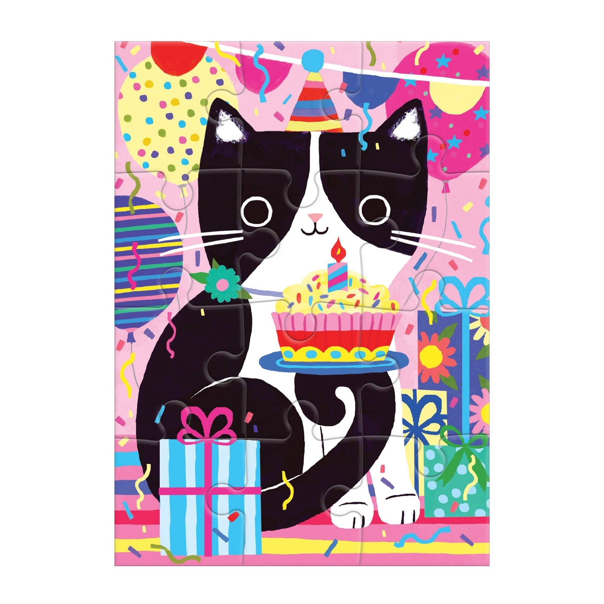 Chronicle Books - Wholesale Birthday Card - Purr-fect Cat Birthday Greeting Card Puzzle5