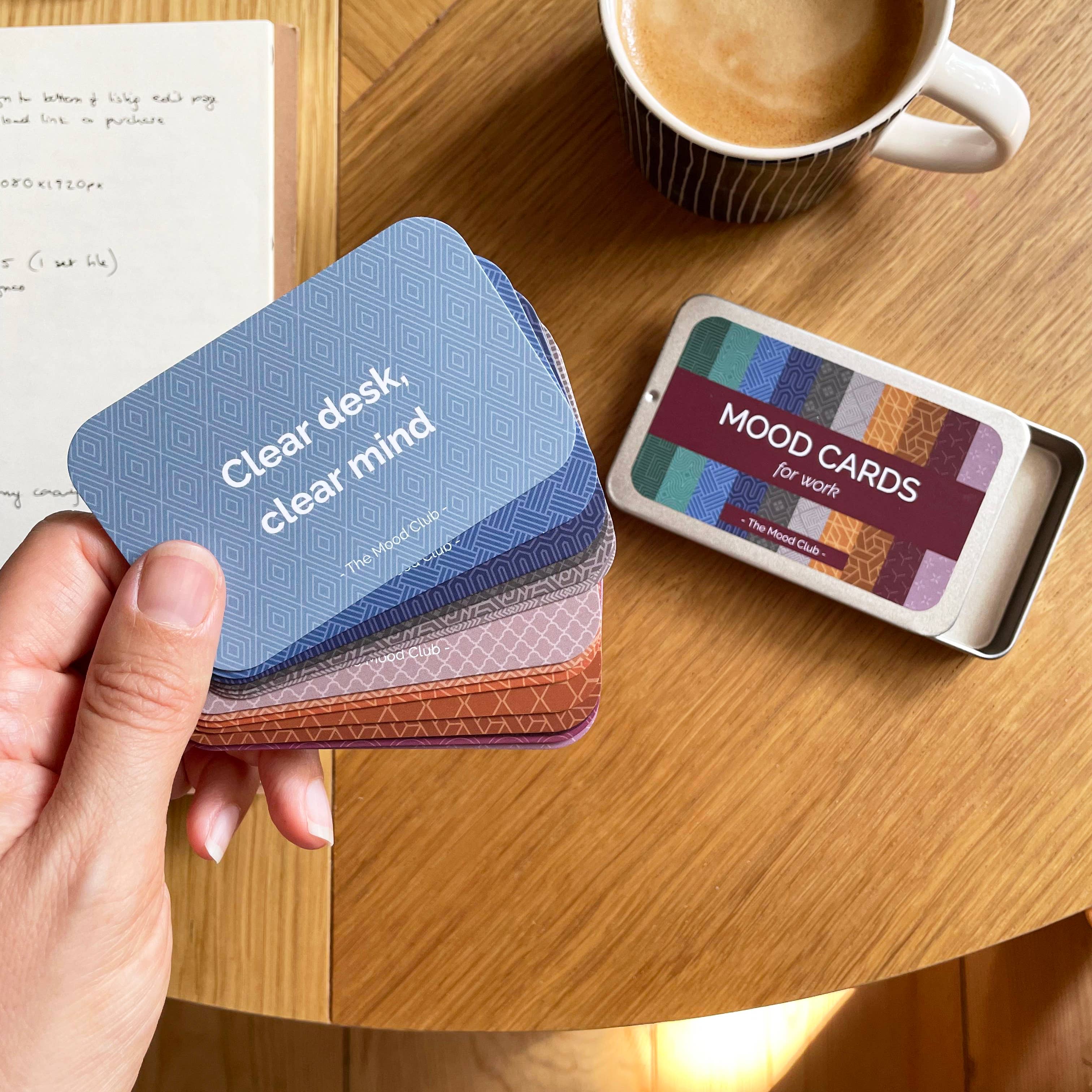 The Mood Club - Wholesale Tarot Cards - Mood Cards for Work - focus & motivational, corporate gifts6