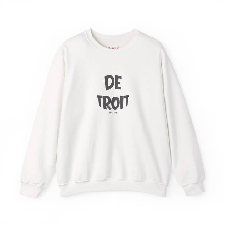 Cool DETROIT Crewneck Sweatshirt for wholesale by MARA Style