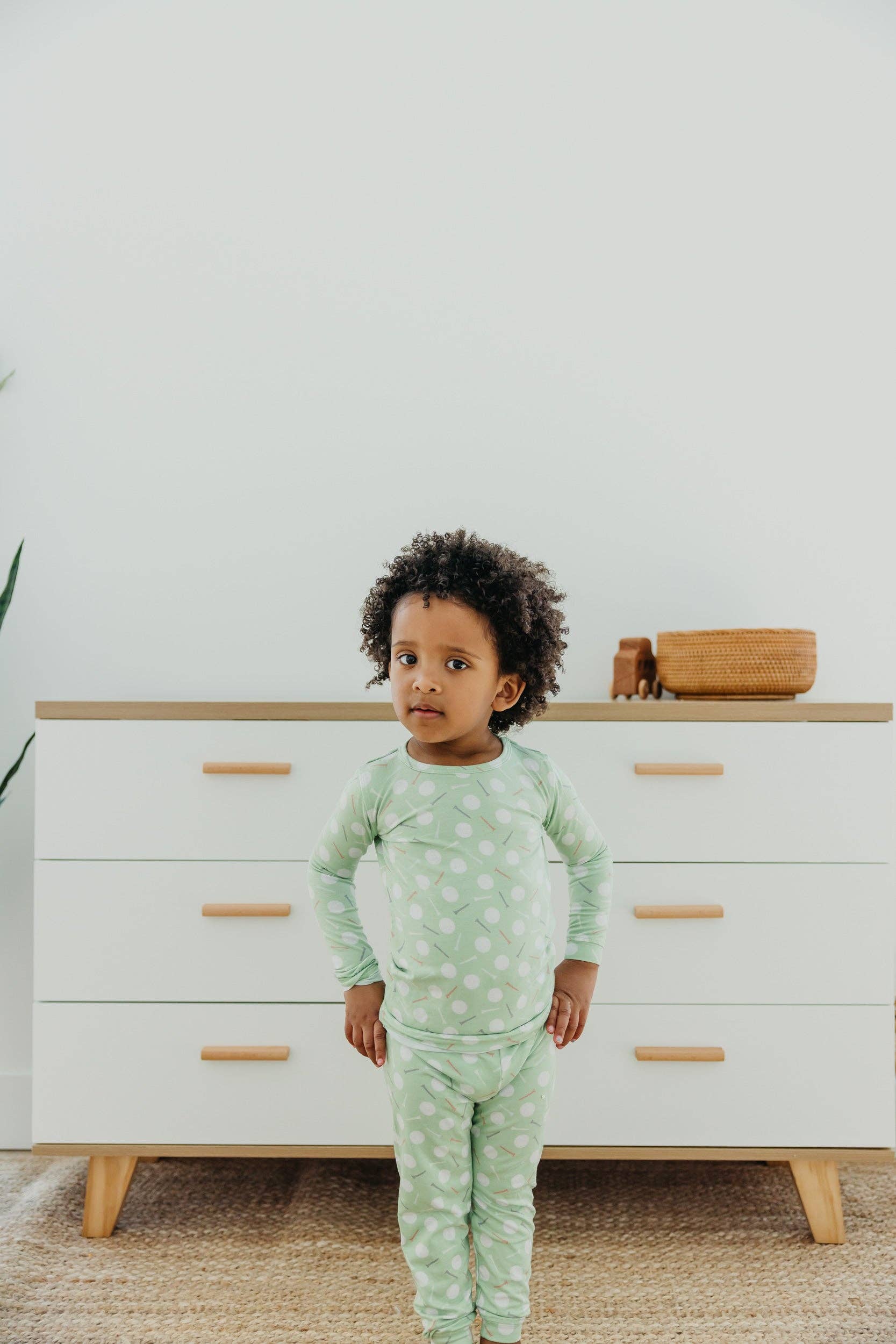 Copper Pearl - Wholesale Sleepwear Set - Kids - 2pc Long Sleeve Pajama Set - Bogey2