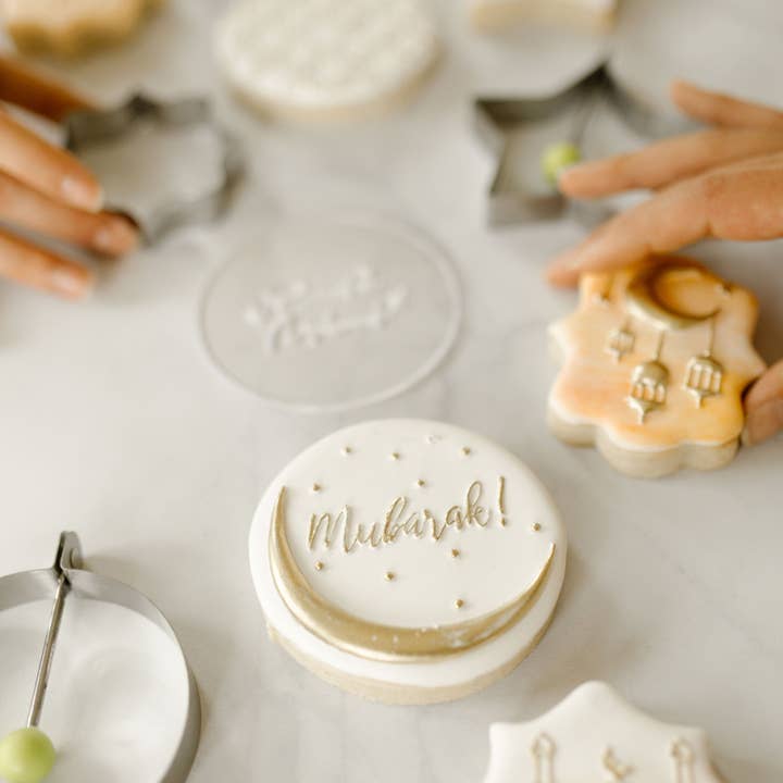 Festive Ramadan Cookie Embosser Kit for wholesale by Amasi Decor