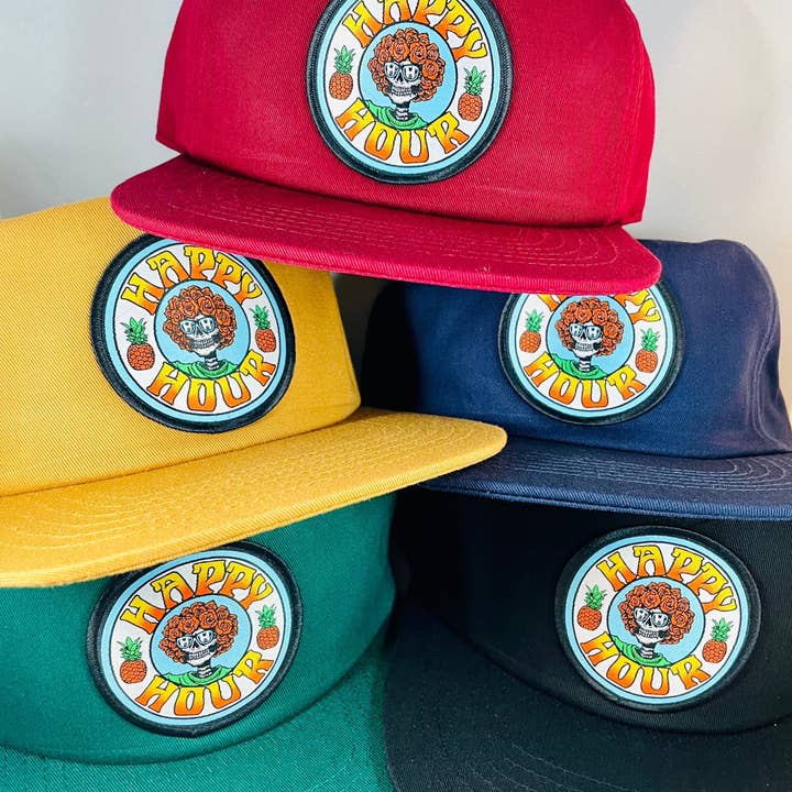 Hatt | Skull & Roses Snapback för wholesale av Happy Hour Shades