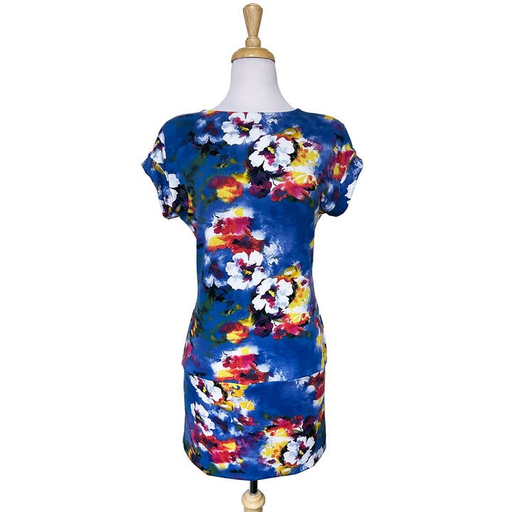 Julia Tunic - Cobalt Crush for wholesale by Desserts and Skirts