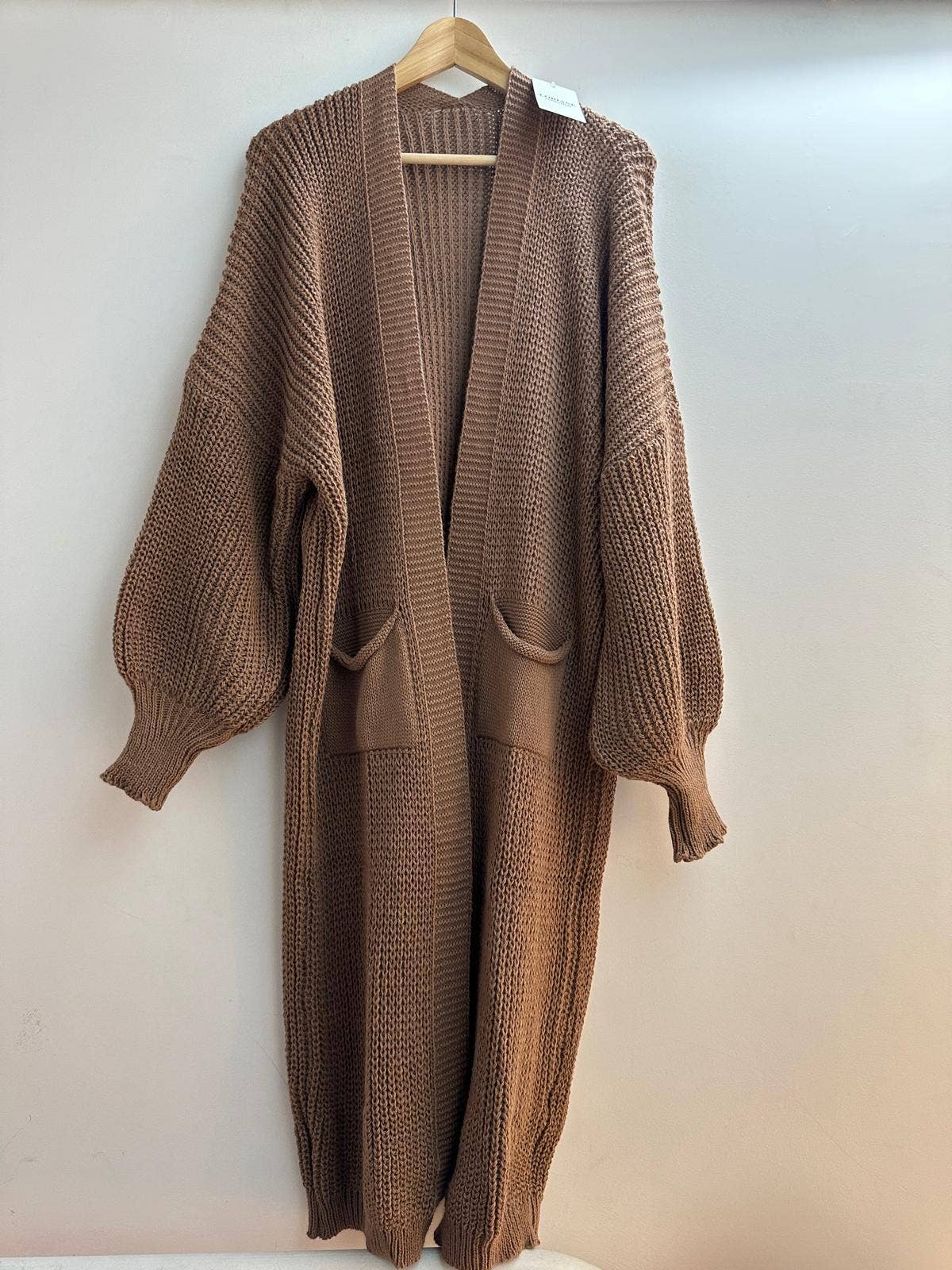 LORIANE - Wholesale Cardigan - Women's - 2268 Long knitted cardigan15