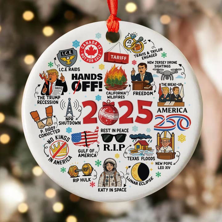 Funny Event Political Christmas Ornament, America Ornament for wholesale by Embrova