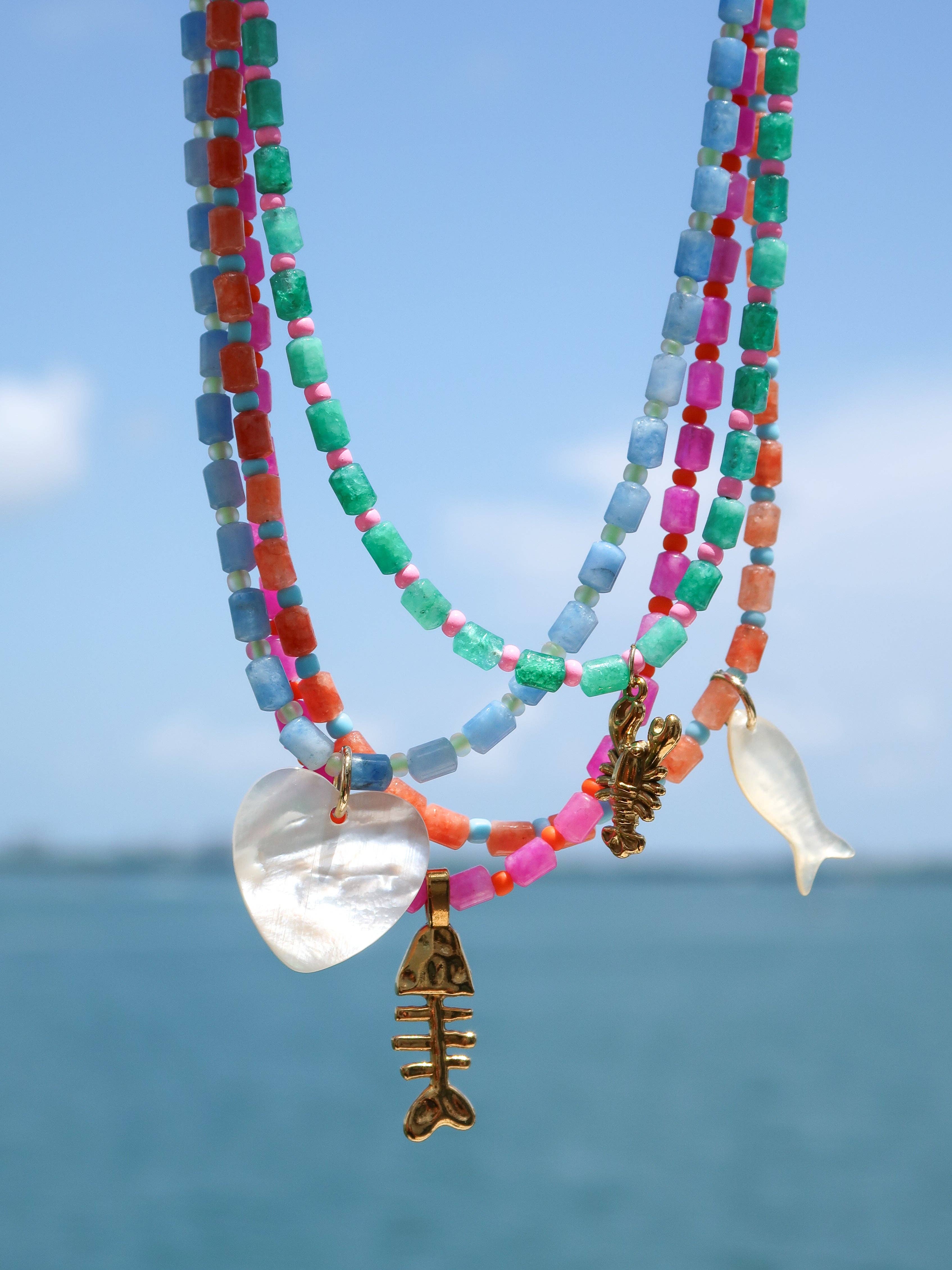 Cara O Sello Brand - Wholesale Pendant/Charm Necklace - The Tide Mix & Match Necklace2