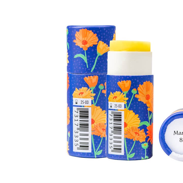 Gustaf och Linnea - Wholesale Lip Balm - Läppbalsam - Ringblomma - i pappersförpackning2