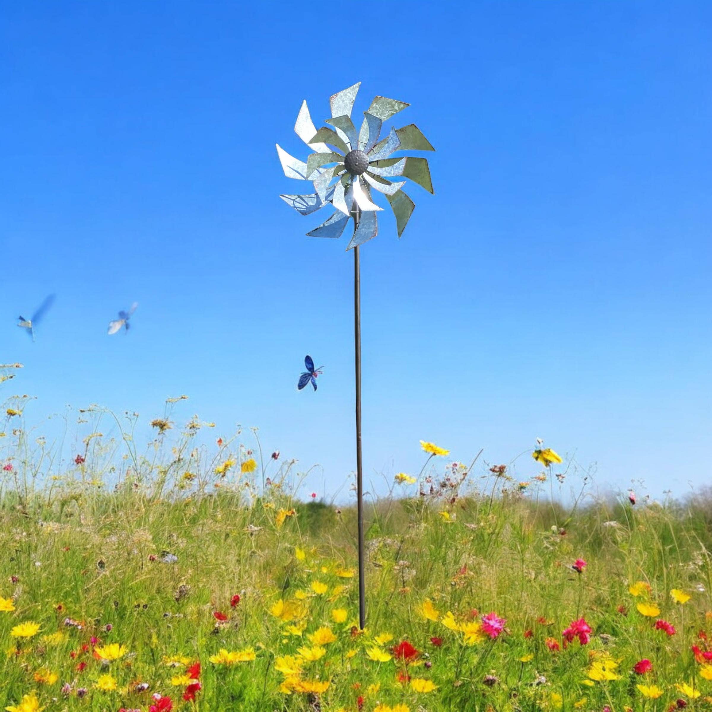 Minster Stylish Living Ltd – wholesale Wind spinner – 59" Metal Windmill