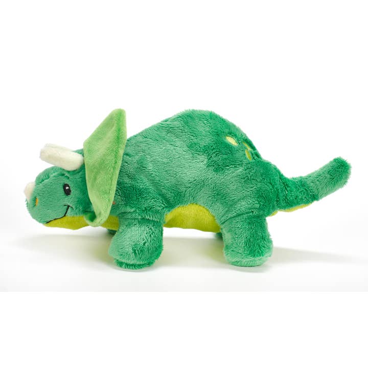 The Petting Zoo - Vente Peluche – enfant et bébé - Tricératops pour bébés de 28 cm
