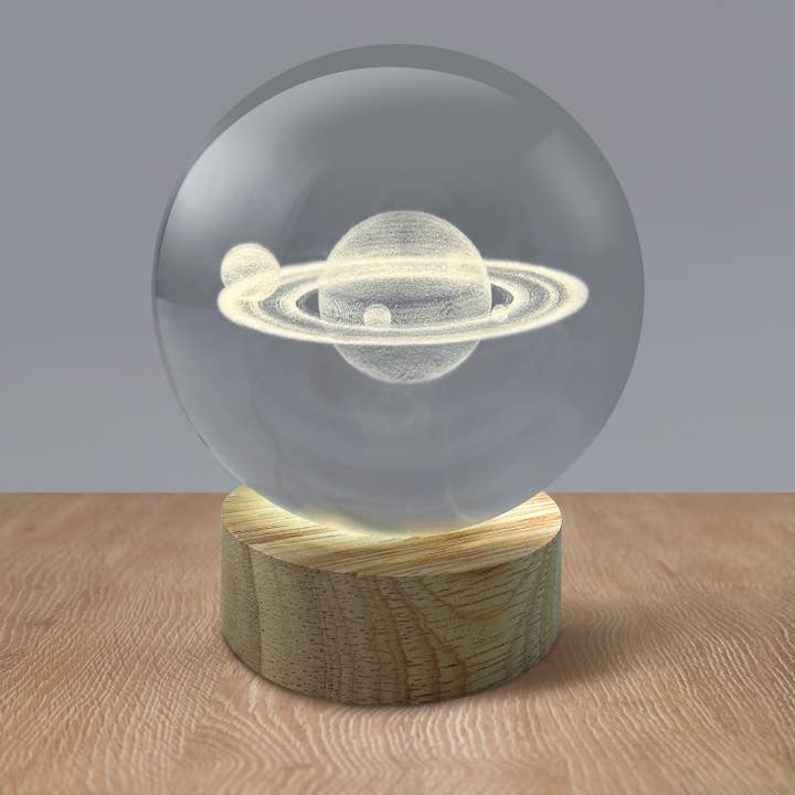 Original Source - Wholesale Night Light - Saturn Night Light – Crystal Ball