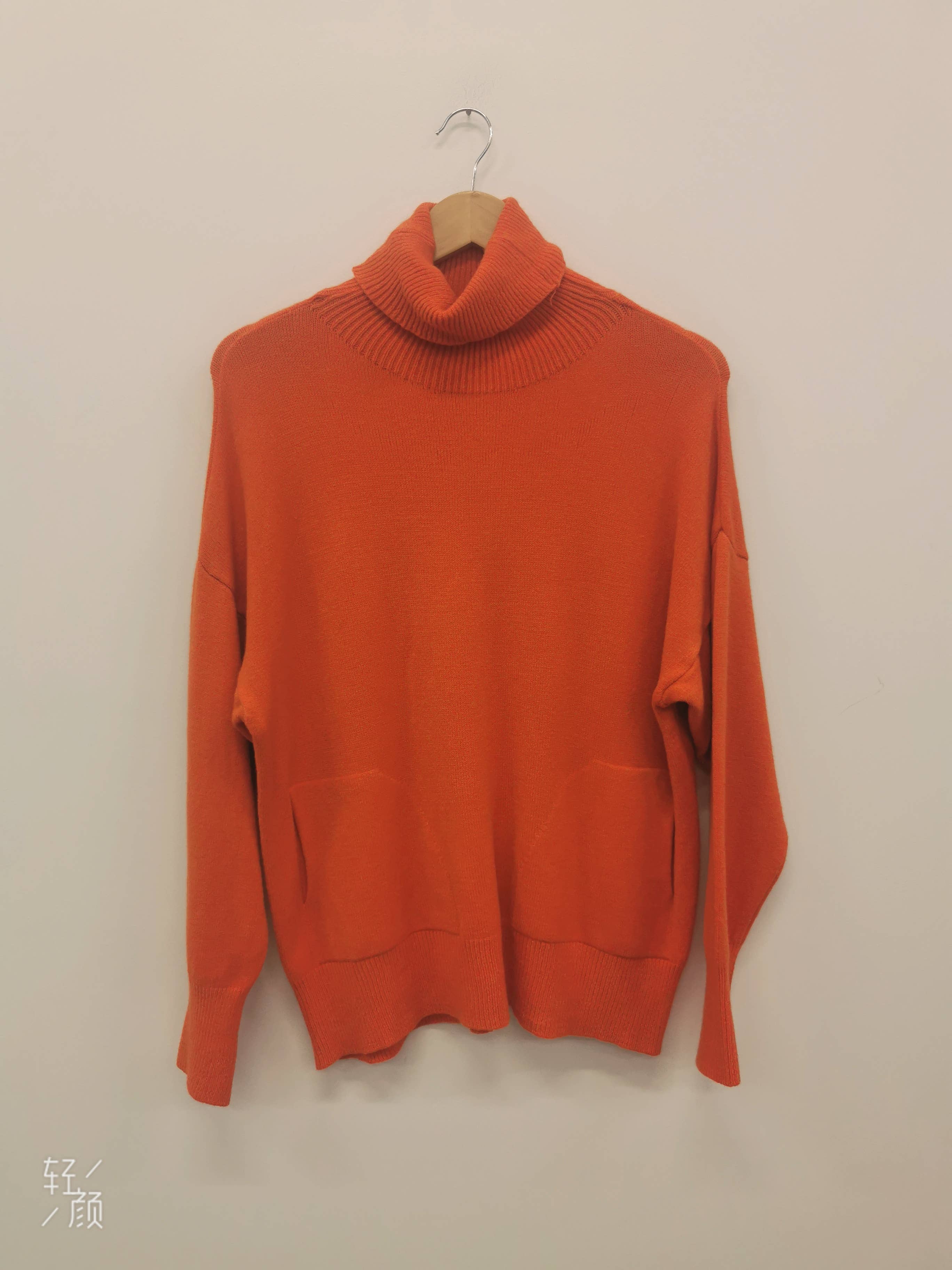 ORNELLA PARIS - Wholesale Pullover-trui - Dames - Effen coltrui LEL-P003020