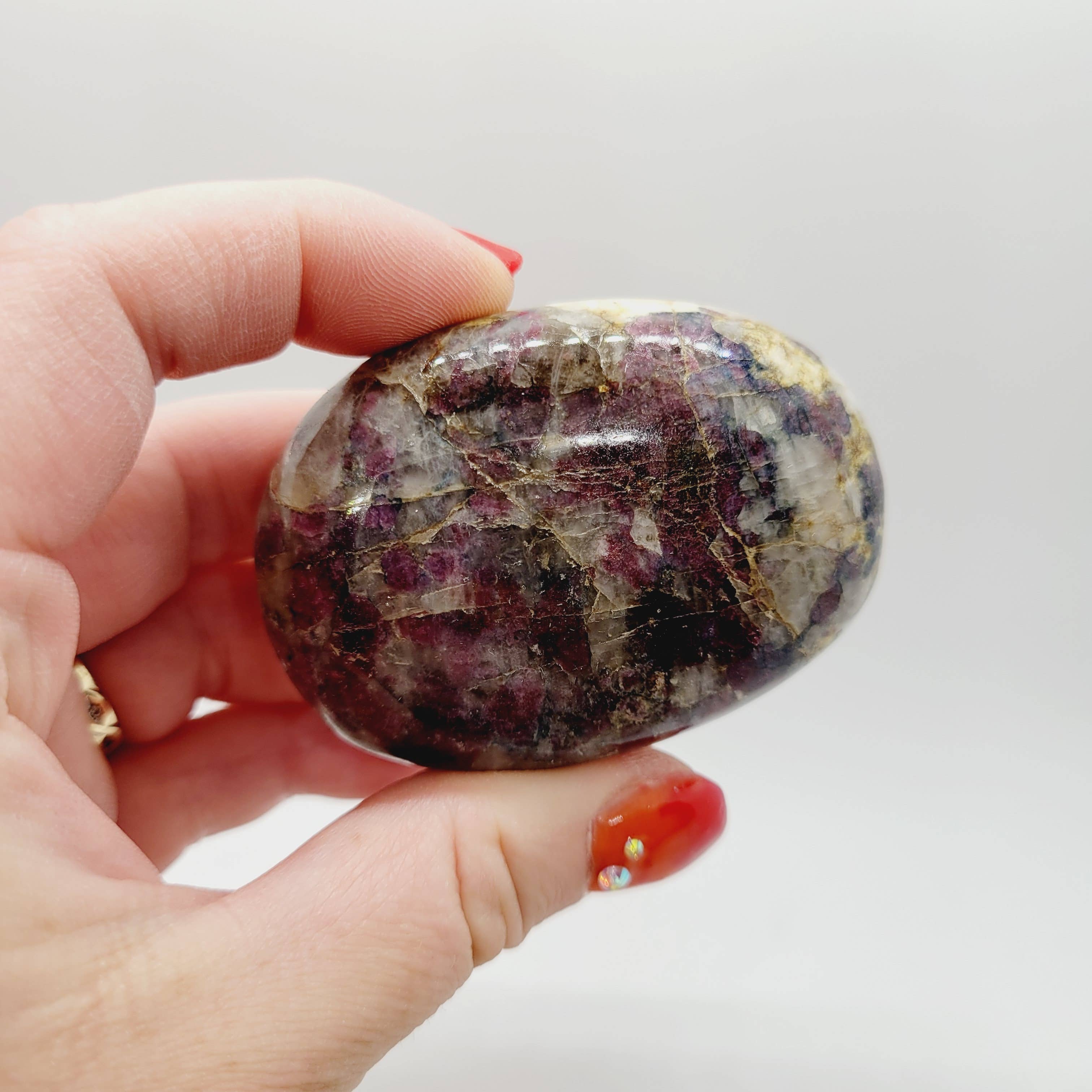 The Raven's Edge - Vendita all'ingrosso Pietra/cristallo spirituale - Pietra di palma tormalina rubellite Madagascar2