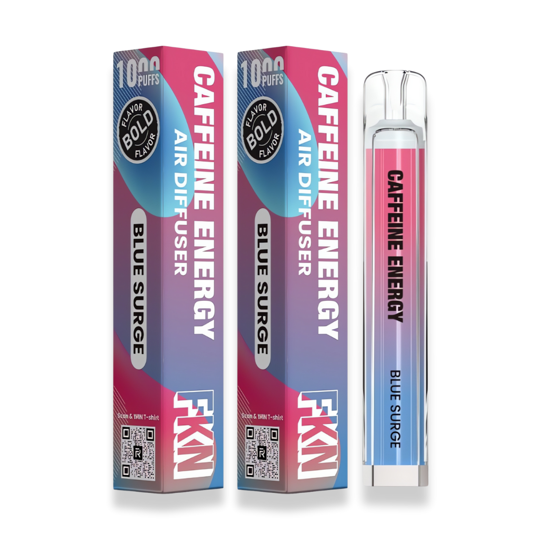 FKN Rich - Wholesale Oral Supplement/Vitamin - FKNRICH Caffeine Diffuser –Blue Surge – 1000 Puffs1