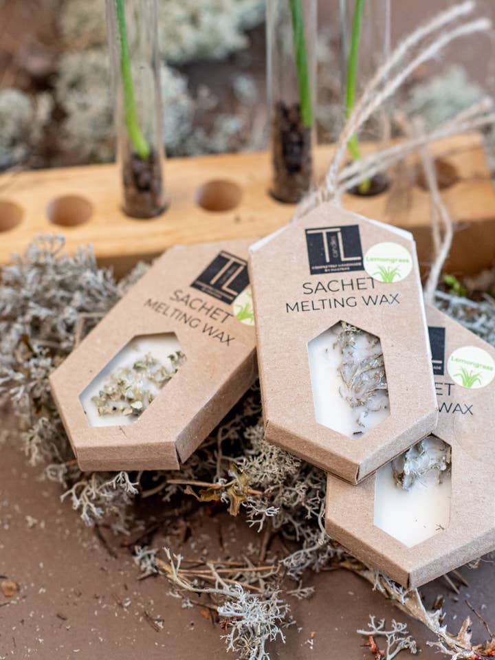 Lemongrass Sachet for wholesale by TLCandlesLatvia