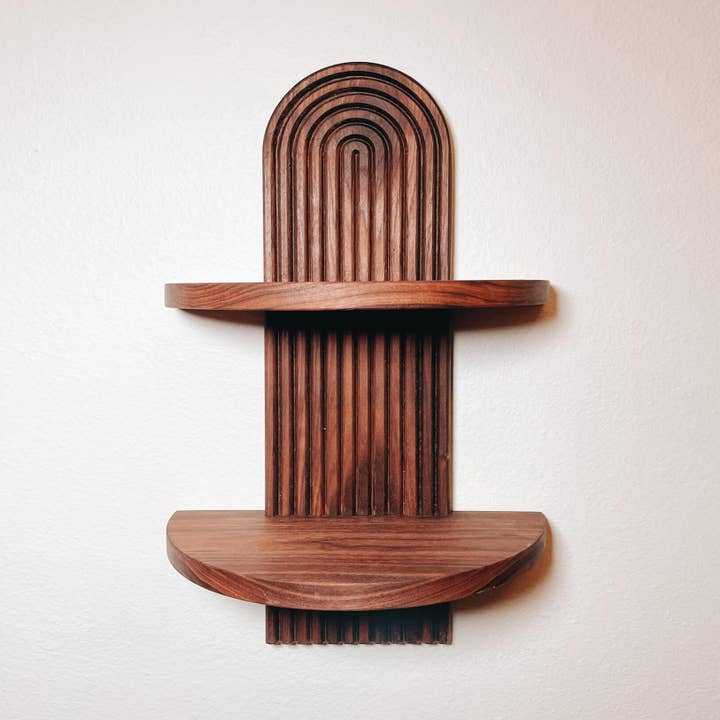 Rainbow Arch Shelf for wholesale by Warwood Made