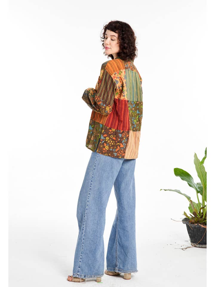 Assorted Colors Plus Size - Long-Sleeves Unisex Shirt ( KT-1441) for wholesale on Faire