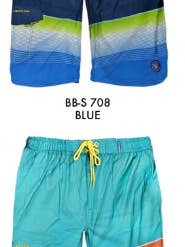 Short de bain pour homme Banana Boat UPF 50+ séchage rapide avec poche latérale pour la vente par Basix of America