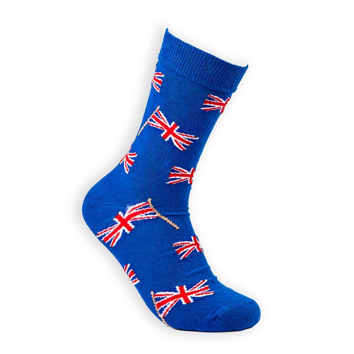 Urban Eccentric - Wholesale Socks - Unisex - Unisex Union Jack Waving Flag Socks