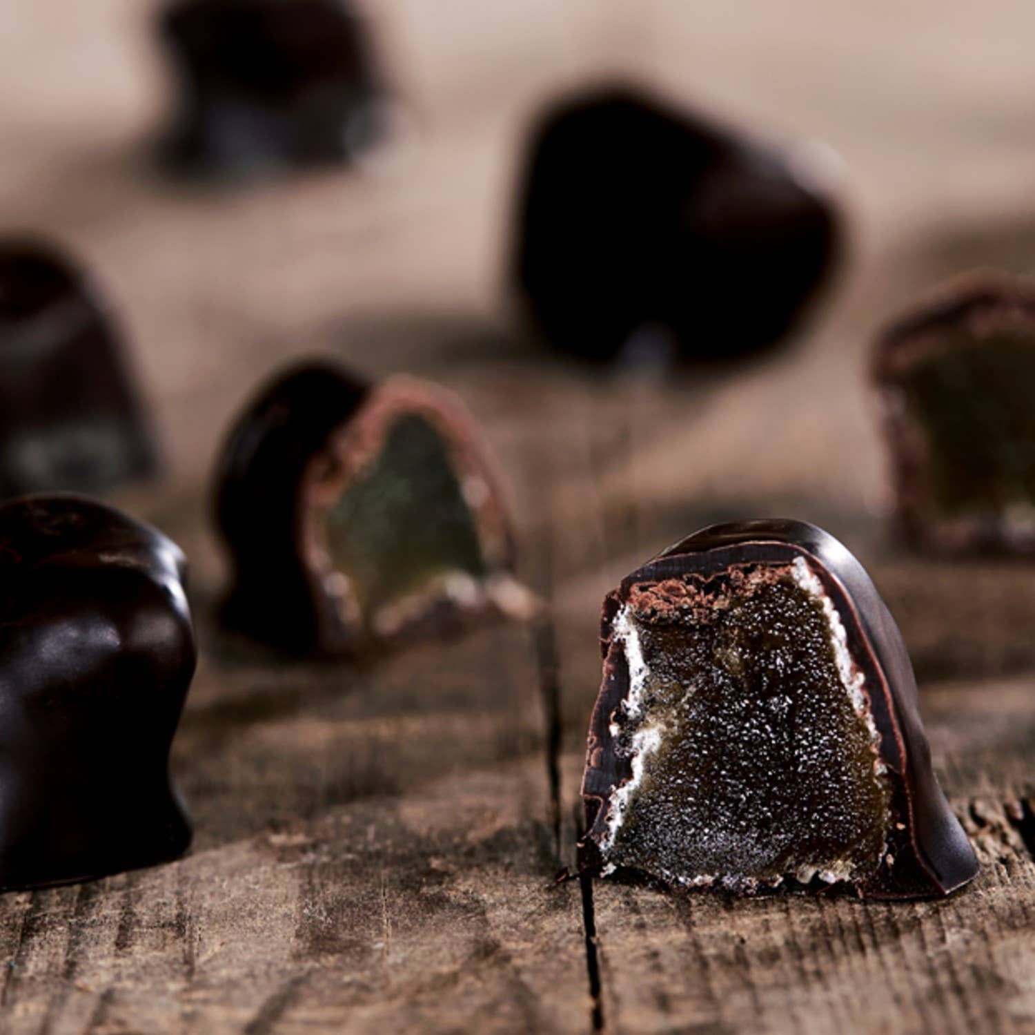 Cocoa Loco - Wholesale Doosje chocolade - Gember van pure chocolade - 100 g1