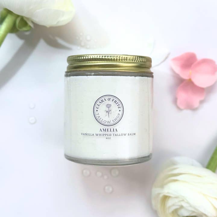 Clara & Fritz - Wholesale Body Balm/Butter - Scented Whipped Tallow Balm 4 oz