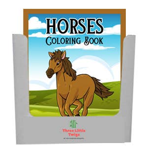 40ct Shelf Display. Horse/Farm Color Assortment for wholesale by Montrose Colors, Inc.