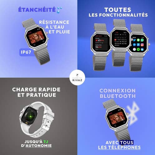 Gabriel Rivaz - Wholesale Wrist Watch - Women's - Aurora smartwatch6