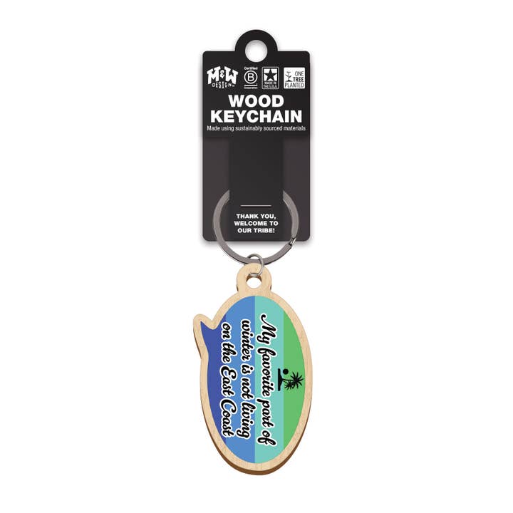 Keychain - My Level of Sarcasm Depends on Your Level for wholesale by WitWords by M&W Design Co.
